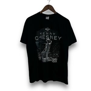 Kenny Chesney Men's The Big Revival Tour Double Sided T Shirt Size XL 22 x 29.5